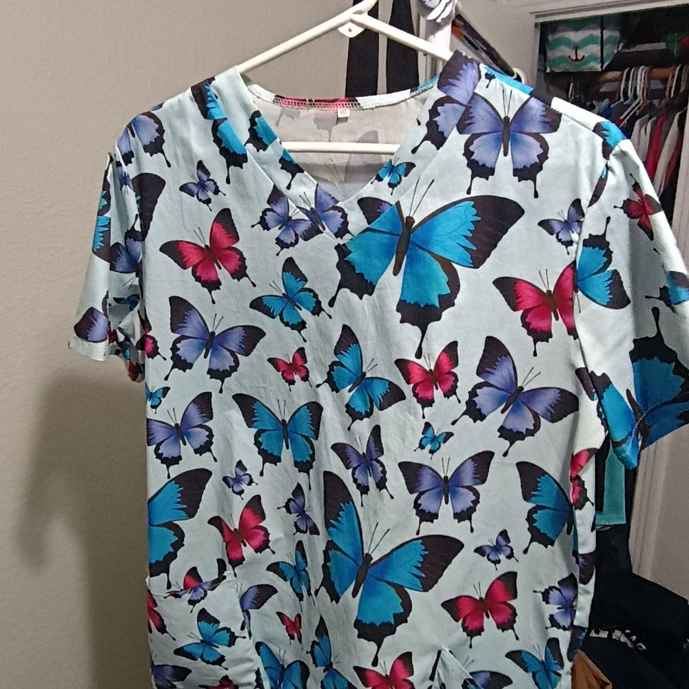 Scrub tops